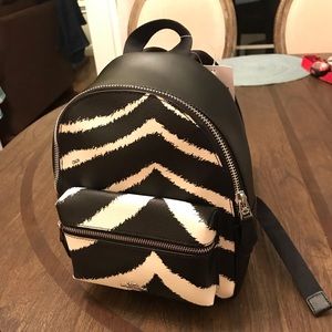 Coach Mini Zebra Print Backpack NEW WITH TAGS